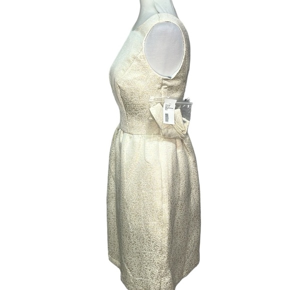 57 Grand Brocade Cocktail Dress Gold - Picture 4 of 6